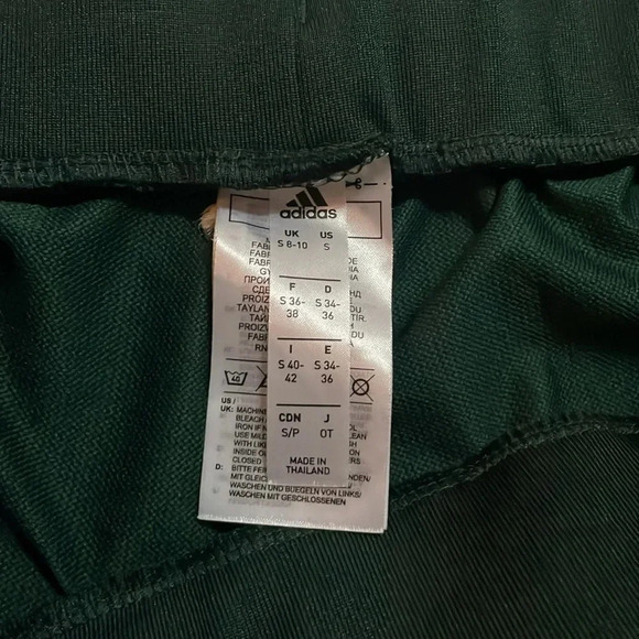 Adidas Jogger Track Pants Womens S Tiro 19 Training Essentials Prime Green NWT - Picture 6 of 14